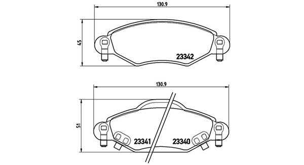 MAGNETI MARELLI Bremseklodser 363700483053 for SATURN TOYOTA