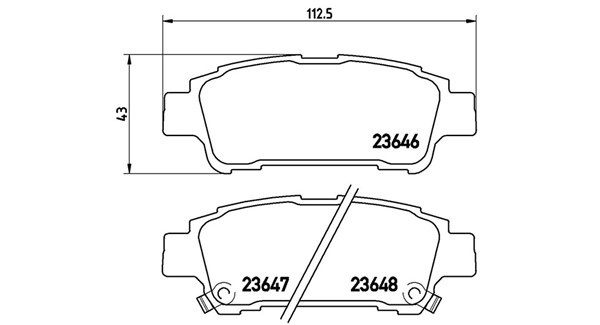 MAGNETI MARELLI Bremseklodser 363700483056 for SATURN
