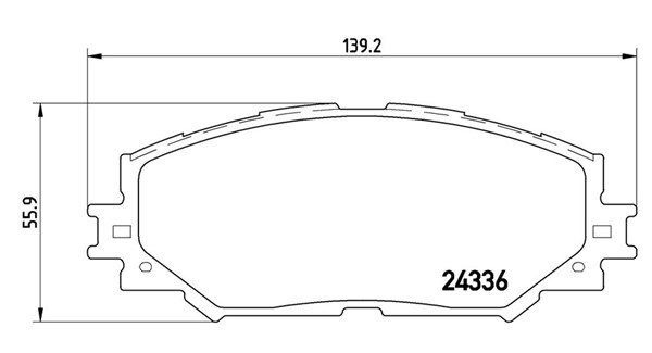 MAGNETI MARELLI Bremseklodser 363700483082 for PONTIAC TOYOTA SATURN