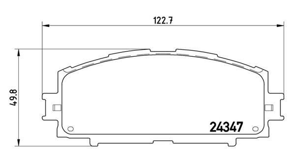 MAGNETI MARELLI Bremseklodser 363700483086 for SATURN GREAT WALL