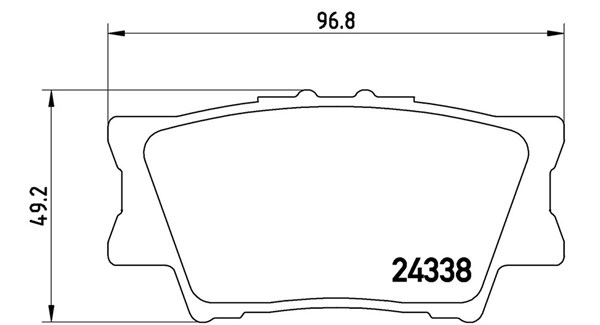 MAGNETI MARELLI Bremseklodser 363700483089 for SATURN TOYOTA TOYOTA (FAW)