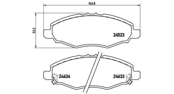 MAGNETI MARELLI Bremseklodser 363700483094 for SATURN TOYOTA