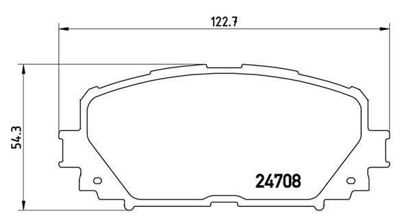 MAGNETI MARELLI Bremseklodser 363700483101 for TOYOTA SATURN