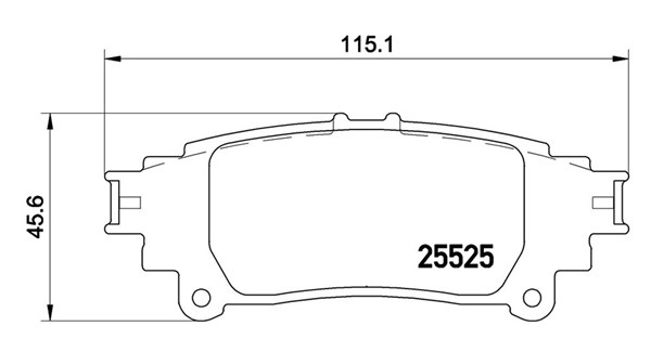 MAGNETI MARELLI Bremseklodser 363700483132 for LEXUS SATURN