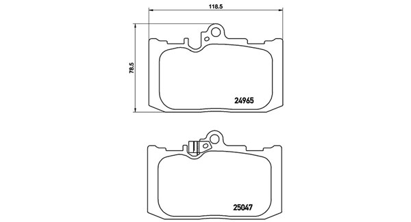 MAGNETI MARELLI Bremseklodser 363700483131 for SATURN