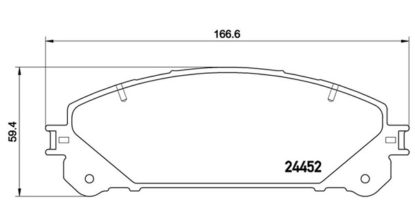 MAGNETI MARELLI Bremseklodser 363700483145 for SATURN TOYOTA TOYOTA (GAC) LEXUS