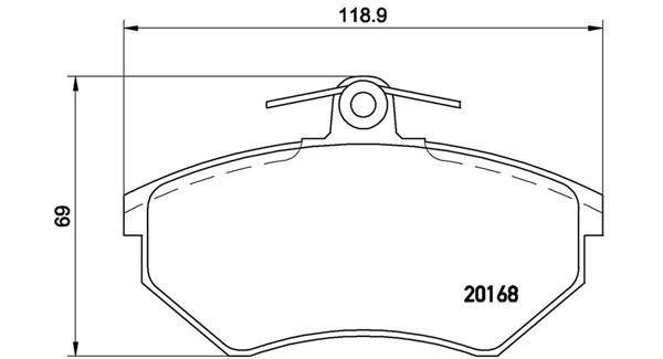 MAGNETI MARELLI Bremseklodser 363700485015 for WULING (SGMW) VW SATURN SEAT
