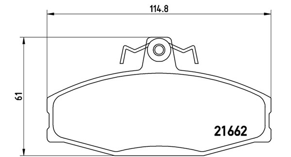 MAGNETI MARELLI Bremseklodser 363700485022 for VW SEAT SKODA