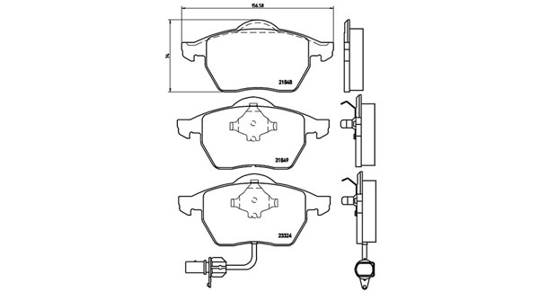 MAGNETI MARELLI Bremseklodser 363700485060 for SATURN FORD VW SEAT