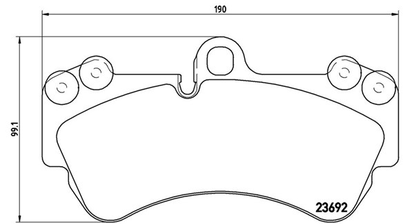 MAGNETI MARELLI Bremseklodser 363700485069 for PORSCHE VW MERCEDES-BENZ SATURN