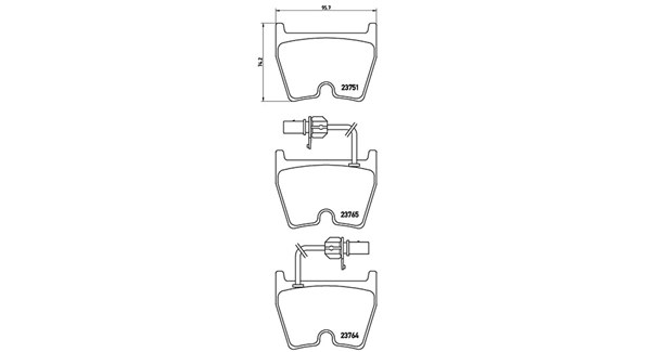 MAGNETI MARELLI Bremseklodser 363700485078 for VW AUDI