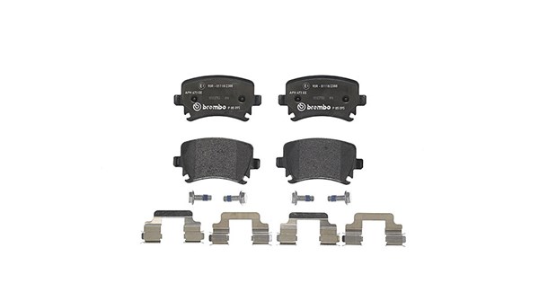 MAGNETI MARELLI Bremseklodser 363700485095 for VW