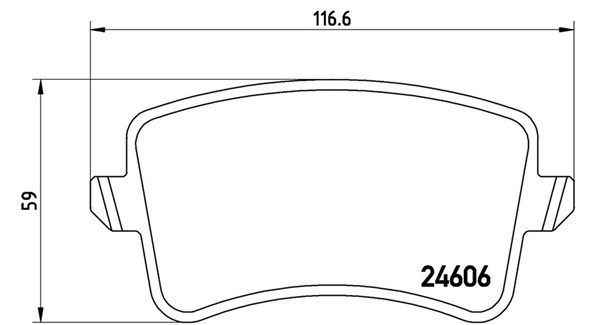MAGNETI MARELLI Bremseklodser 363700485099 for VW SATURN