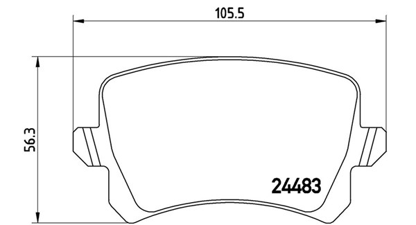 MAGNETI MARELLI Bremseklodser 363700485108 for VW AUDI
