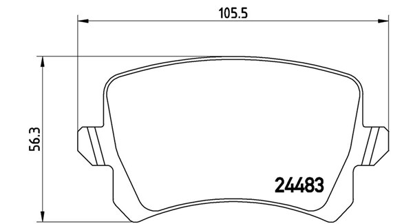 MAGNETI MARELLI Bremseklodser 363700485109 for QOROS VW SATURN VW (SVW) SKODA (SVW) VW (FAW) CHANGAN JAC GAC PEUGEOT (DF-PSA) HAVAL CHANA