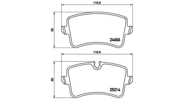 MAGNETI MARELLI Bremseklodser 363700485120 for VW