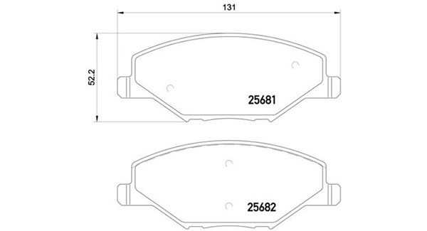 MAGNETI MARELLI Bremseklodser 363700485121 for VW