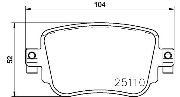 MAGNETI MARELLI Bremseklodser 363700485140 for VW