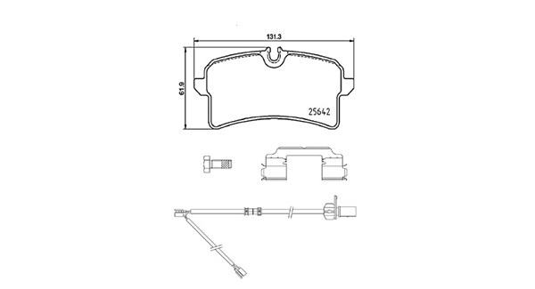 MAGNETI MARELLI Bremseklodser 363700485151 for AUDI VW BENTLEY