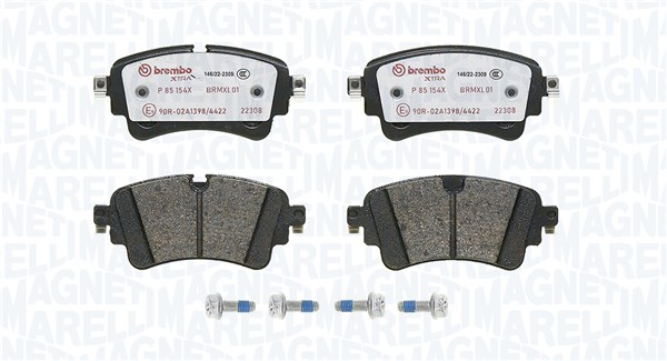 MAGNETI MARELLI Bremseklodser 363700485154 for AUDI SATURN VW AUDI (FAW)