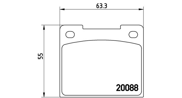 MAGNETI MARELLI Bremseklodser 363700486001 for SATURN VOLVO