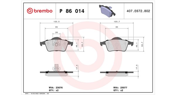 MAGNETI MARELLI Bremseklodser 363700486014 for SATURN VOLVO