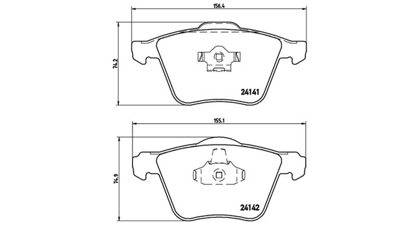 MAGNETI MARELLI Bremseklodser 363700486018 for SATURN VOLVO