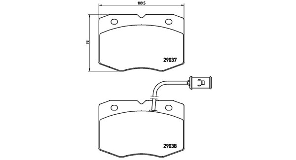 MAGNETI MARELLI Bremseklodser 363700506014 for SATURN IVECO