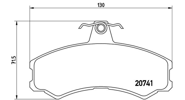 MAGNETI MARELLI Bremseklodser 363700506024 for SATURN