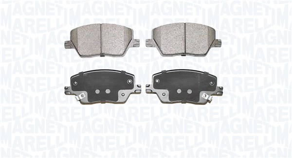 MAGNETI MARELLI Bremseklodser 363916060883 for FIAT