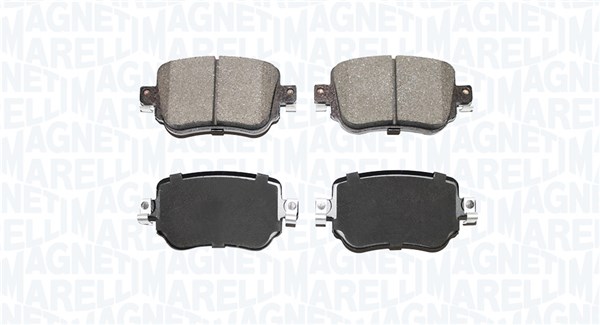 MAGNETI MARELLI Bremseklodser 363916060887 for VW SKODA SEAT