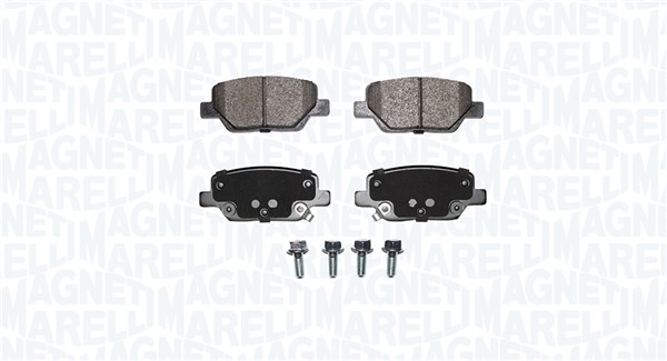 MAGNETI MARELLI Bremseklodser 363916060884 for FIAT