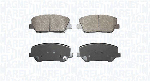 MAGNETI MARELLI Bremseklodser 363916060900 for HYUNDAI KIA