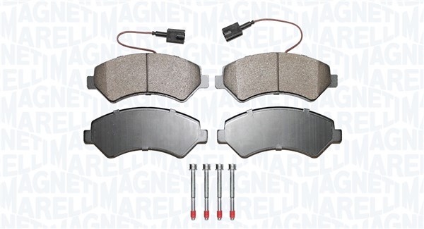 MAGNETI MARELLI Bremseklodser 363916060895 for FIAT DODGE