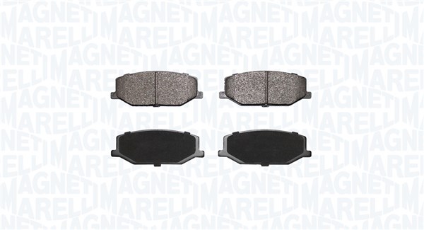 MAGNETI MARELLI Bremseklodser 363916060908 for MAZDA NISSAN SUZUKI