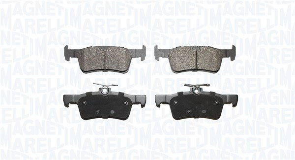 MAGNETI MARELLI Bremseklodser 363916060914 for PEUGEOT