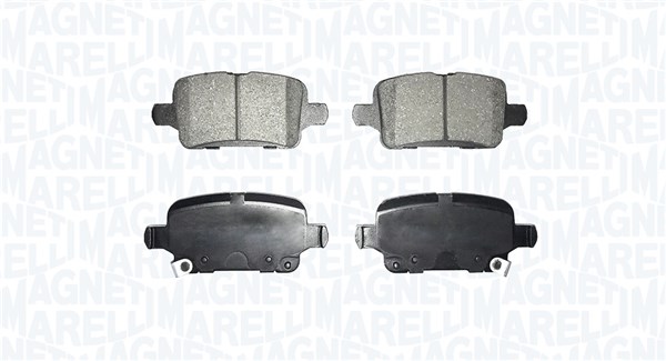 MAGNETI MARELLI Bremseklodser 363916060917 for CHEVROLET (SGM) BUICK (SGM) OPEL