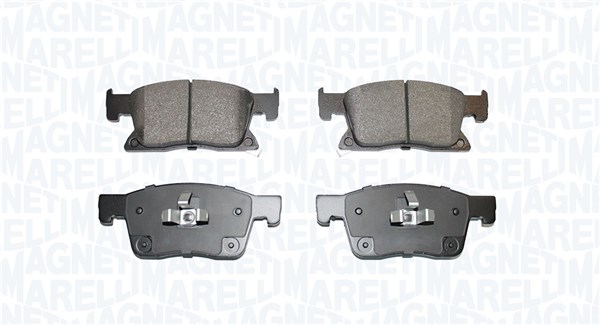 MAGNETI MARELLI Bremseklodser 363916060919 for OPEL