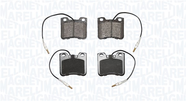 MAGNETI MARELLI Bremseklodser 363916060922 for PEUGEOT CITROËN