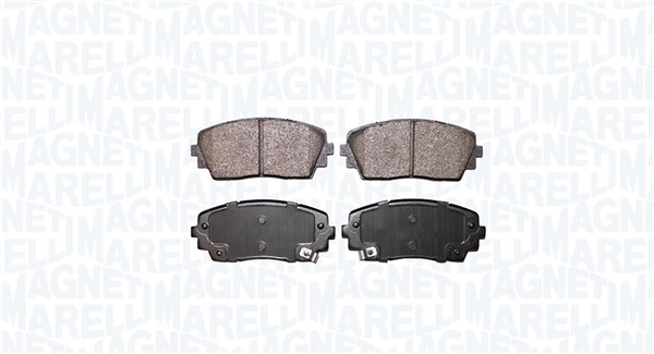 MAGNETI MARELLI Bremseklodser 363916060925 for KIA