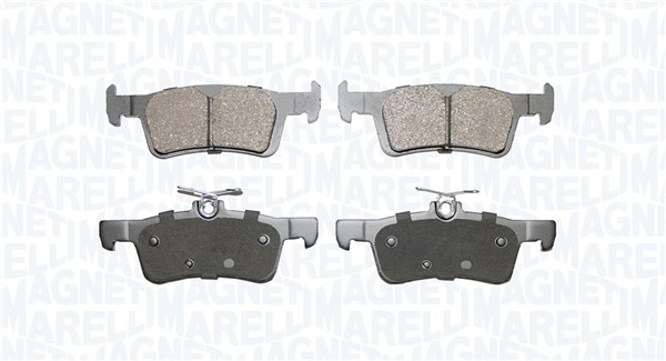 MAGNETI MARELLI Bremseklodser 363916060946 for FORD