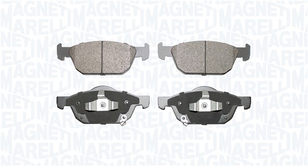 MAGNETI MARELLI Bremseklodser 363916060945 for HONDA