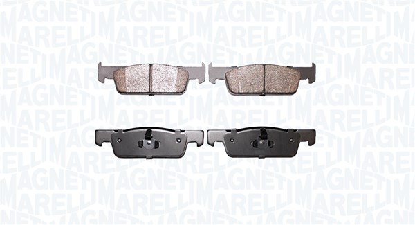 MAGNETI MARELLI Bremseklodser 363916060944 for RENAULT
