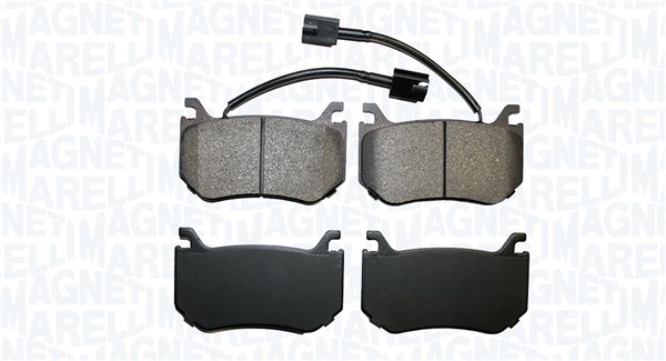 MAGNETI MARELLI Bremseklodser 363916061109 for ALFA ROMEO