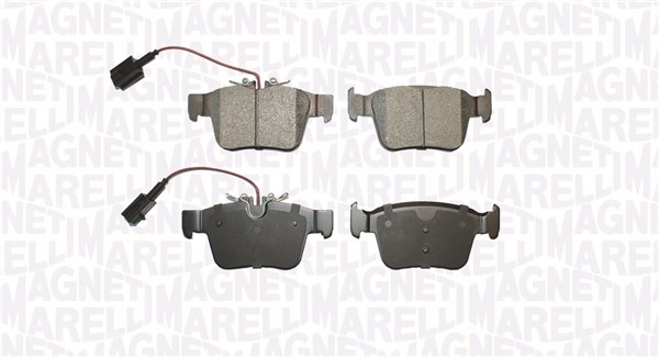 MAGNETI MARELLI Bremseklodser 363916061111 for ALFA ROMEO MASERATI