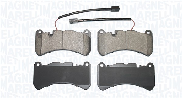MAGNETI MARELLI Bremseklodser 363916061110 for ALFA ROMEO
