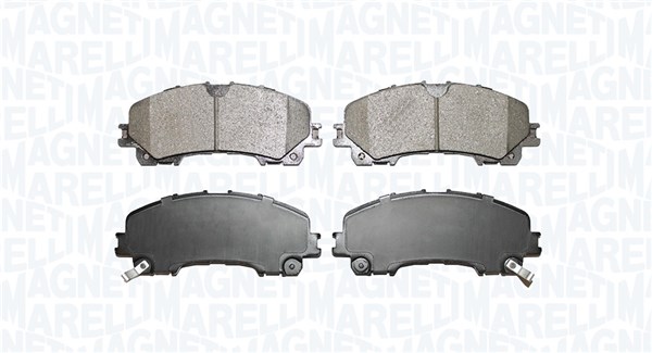 MAGNETI MARELLI Bremseklodser 363916061116 for NISSAN INFINITI RENAULT