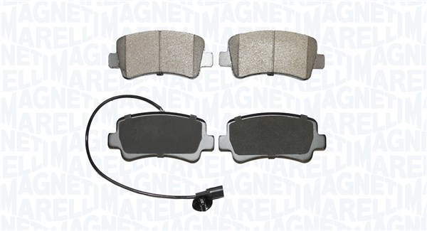 MAGNETI MARELLI Bremseklodser 363916061118 for OPEL VAUXHALL NISSAN RENAULT