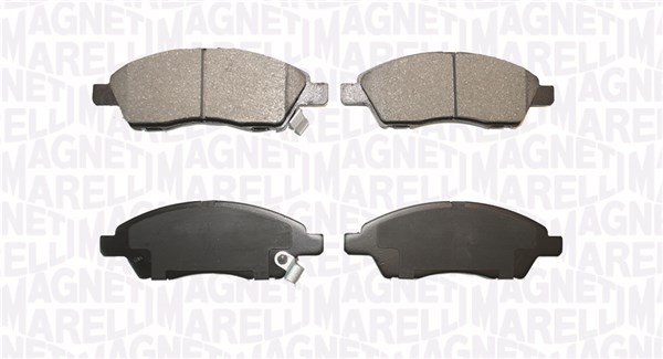MAGNETI MARELLI Bremseklodser 363916061122 for NISSAN NISSAN (DFAC) VENUCIA