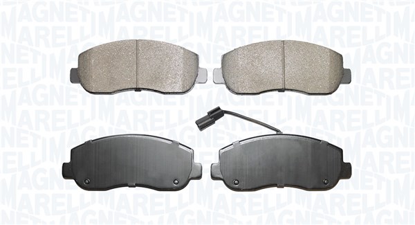 MAGNETI MARELLI Bremseklodser 363916061129 for VAUXHALL OPEL NISSAN RENAULT